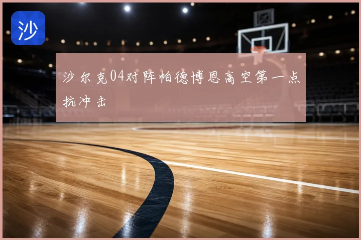 沙尔克04对阵帕德博恩高空第一点抗冲击